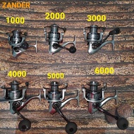 Spinning Reel Maguro ZANDER POWER HANDLE Size 1000, 2000, 3000, 4000, 5000, 6000 - Indostar
