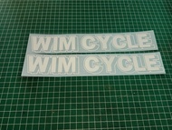 stiker sepeda WIM cycle