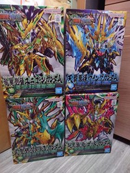 全新 Bandai SD Gundam 高達模型 BB戰士 三國創傑傳 29/32/33/34 天霸曹操 龍賢劉備 炎皇張飛 武聖關羽 共四盒