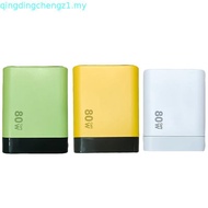 80W GaN Charger | with Retractable Cable - Triple Ports Fast Charging for iPhone, Samsung & iPad | C