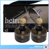 HETRAS Premium Car Diffuser Set 77ml + 77ml with FREEBIES