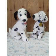 Vintage Disney 101 Dalmatians Pongo and Perdita Set Stuffed Toy Plush