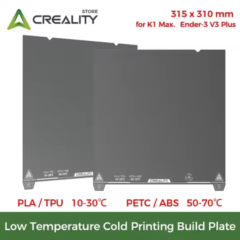 Creality original PEI Build Plate 315*310 mm for K1 Max/Ender-3 V3 Plus Printing Plate form Board Lo