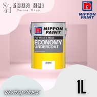 NIPPON PAINT Economy Undercoat 1L /Primer/Undercoat Besi /For Metal&Wood /Cat Putih