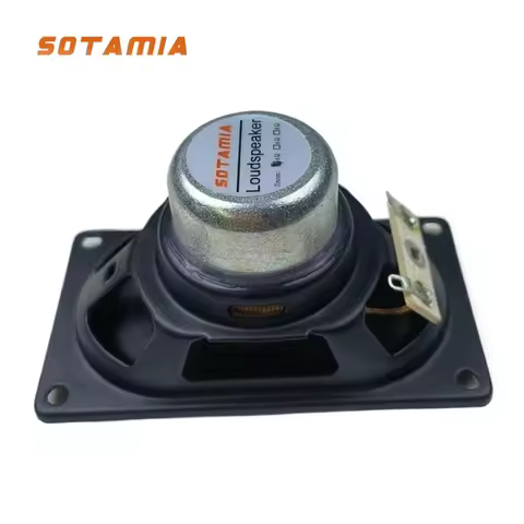SOTAMIA 1Pcs 4580 Home Music Audio Speaker 4 Ohm 20W DIY Mini Portable Bluetooth Speaker Sound Music