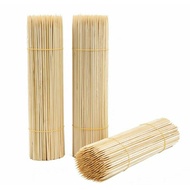 (SG Shop) Satay stick bamboo stick BBQ art and craft wooden sticks - 30cm