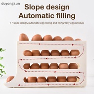 (duyongsun) Refrigerator Egg Storage Box Kitchen Egg Box Storage Egg Box Four-Layer Dedicated Egg Ca