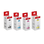 CANON INK BOTTLE GI-76 GI76 PIGMENT BLACK CYAN MAGENTA YELLOW FOR CANON PIXMA GX6070 GX7070