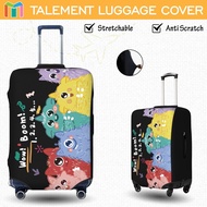Luggage Protector Cover Monster Personalized Suitcase cover Stretchable Luggage Accessories Anti Scr