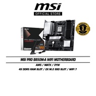 MSI PRO B850M-A Wifi Motherboard (AM5 | MATX | 3Y)