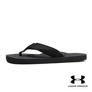 FUGM TOP★Under Armour_UA ฤดูร้อนต้องมี รองเท้าแตะและรองเท้าแตะ สำหรับผู้ชายที่สร้างขึ้นด้วยวัสดุถักและมีพื้น รองเท้าชายหาดริมทะเล รองเท้ากันลื่น 17
