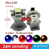 [Ready Stock] Mentol Kereta 2pcs CAR METER PANEL T5 5050 1SMD LED BULB Lampu Aircond PERODUA PROTON 