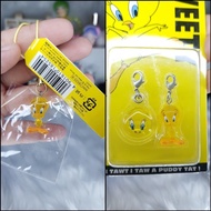 TWEETY BIRD FIGURE STRAP KEYCHAIN