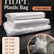 Extra Large Plastic Bag/HDPE/Heavy Duty/Beg Plastik Besar/Laundry/Cleaning/24x36/29x35/33x40/30x40/3