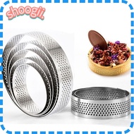 SHOOGEL Cake Mold DIY French Dessert Mousse Stainless Steel Circle Mould