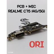 REALME C75 4G CHARGER CONNECTOR/5G ORIGINAL + IC BOARD CHARGER CONNECTOR REALME C75 4G ORIGINAL 5G/ 