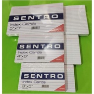 Index Card White Random Brand (100 sheets per ream/ 3x5,4x6,5x8)
