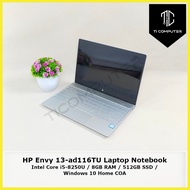 HP Envy 13-ad116TU Intel Core i5-8250U 1.6GHz 8GB RAM 512GB M.2 SSD Refurbished Laptop Notebook