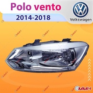 Volkswagen Polo 2014-2018 Polo Vento Headlamp Headlight Sedan&Hatchback  Lampu Depan Headlamp Headli