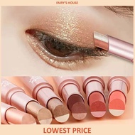 [InstantShip] Two Tone 3D Eyeshadow Stick Oil Control Ultra Blendable Lazy Makeup Essential Pensel E