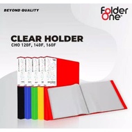 [SCHOOL STUFF] - Clear Holder Folio 20 Sheets Folder one / Display Book 20 Sheets