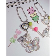 GANTUNGAN Bag Charm Dango Wings by Adorme/Dango Bag HangerKey Chain