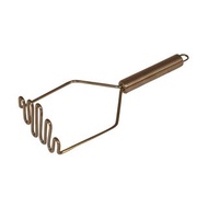 高質不锈鋼壓泥器，適合製造薯蓉，豆蓉，麵圈等 全長24cm, 方便好用 送溫度計