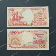 uang kuno uang lama uang kertas 100 rupiah perahu pinisi mahar nikah