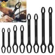 8Pcs Multifunctional Wrench Set Double-head Torx Wrench 5/16inch-7/8inch and 1/8inch-11/16inch Self-