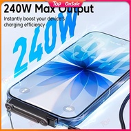240W PD Invisible Holder Charger Cable with Stand,Type-C to Type-C,240W PD Fast Charging Cable