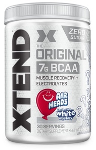 Original BCAA Powder Airheads White Mystery | ZERO CARB, ZERO SUGAR - Post Workout Muscle Recovery D