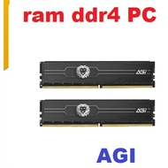 Ram ddr4 PC 8gb and 16gb AGI heatsink buss 2133 / 3000 / 3200 / 3600 .... as shown.....specialized i