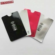 new 5pcs Anti Rfid Blocking Card Wallet Reader Lock Bank Card Holder Id Bank Card Case Protection Metal Credit NFC Hol