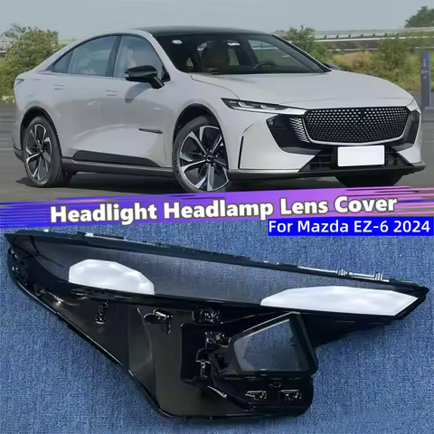 For Mazda EZ-6 EZ6 2024 Car Products Lampshades Lamp Shell Headlights Lamp Lens Car Front Headlight 