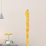 Height Sticker Cartoon Dinosaur Giraffe Height Measuring Ruler Sticker