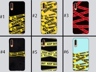 Warning Design  Hard Phone Case For  SAMSUNG GALAXY A12 A02S A32 A52 A72 A22 4G 5G