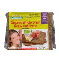 Organic Whole Grain Rye & Oat Bread 300g Mestemacher Fast shipping Cereal box breakfast