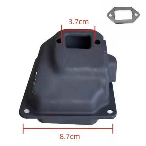 Muffler Exhaust With Gasket for STIHL 038 380 MS380 MS381 MS382 038AV Chainsaw Parts, Lawn Strimmer
