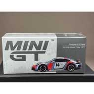 Porsche 911 Dakar Ice Gray Metallic Rally 1978 964 Scale 1:64 Brand Mini gt