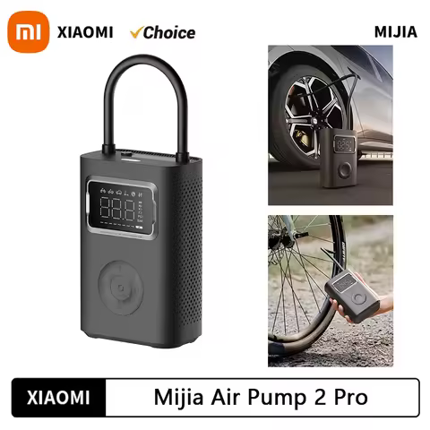 Xiaomi Mijia Air Pump 2 Pro Portable Electric Inflator Pump Digital Display Inflator 150psi Max Bask