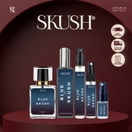 SKUSH BLUE DE SKUSH Parfum High Quality, Minyak Wangi Lelaki , Aroma Mewah, Tahan Lama 24-72 Jam