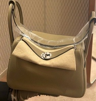 (有單,全新)Hermes Lindy 26 8q馬爾法米色