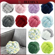 blesiya Knot Pillow Ball Plush Pillow Couch Cushions Thick Knotted Pillows Soft Back Cushion for Cha
