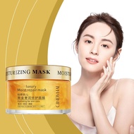 Golden Color Leave-in Sleeping Mask Deep Moisturizing Mud Skin Mask Care Applying Hydrating N9h5