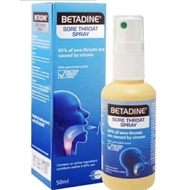 Sore throat spray Betadine