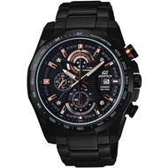 JAM TANGAN PRIA CASIO EDIFICE EFR523BK-1AV BLACK DIAL STAINLESS STEEL