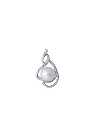 TOMEI Pearl Pendant White Gold 375