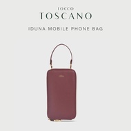 Tocco Toscano | IDUNA MOBILE PHONE BAG | กระเป๋าถือสตางค์ หนังวีแกน ใส่โทรศัพท์ ใส่การ์ด นามบัตร สะพายข้าง Crossbody แฟชั่น ผู้หญิง