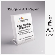 Flyer Printing A5 Size 128gsm Art Paper