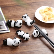 Cute Little Panda Chopstick Rest Panda Ceramic Ornament Chopstick Holder Chopstick Cushion